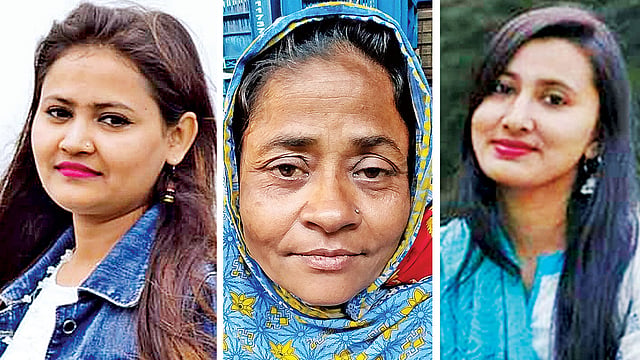 তাহমিনা আক্তার,জাবেদা বেগম,ফাতেমা আক্তার