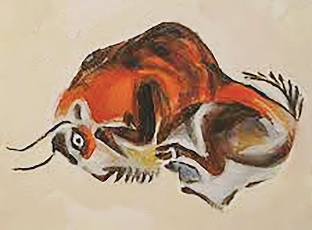 আলতামিরার ধাবমান বাইসন