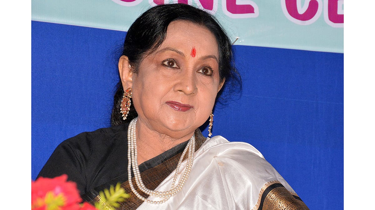 সন্ধ্যা রায়। ছবি: ভাস্কর মুখার্জি