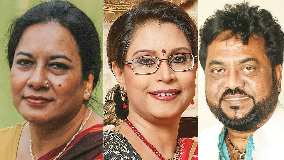 ইফ্ফাত আরা দেওয়ান,রেজওয়ানা চৌধুরী বন্যা,এন্ড্রু কিশোর