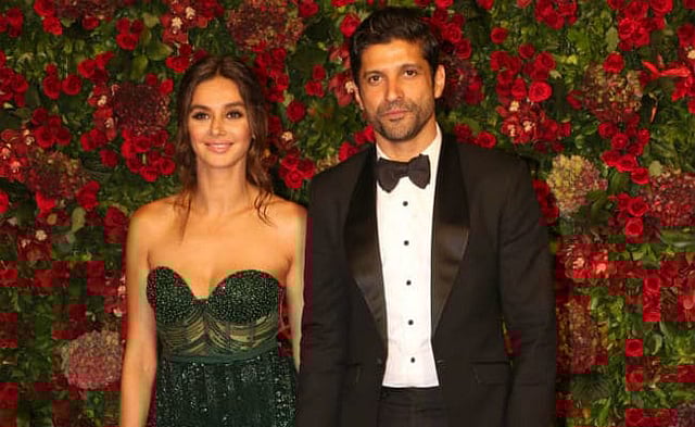 শিবানী দান্ডেকর ও ফারহান আখতার