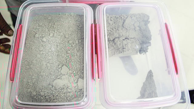 মাটির নমুনা