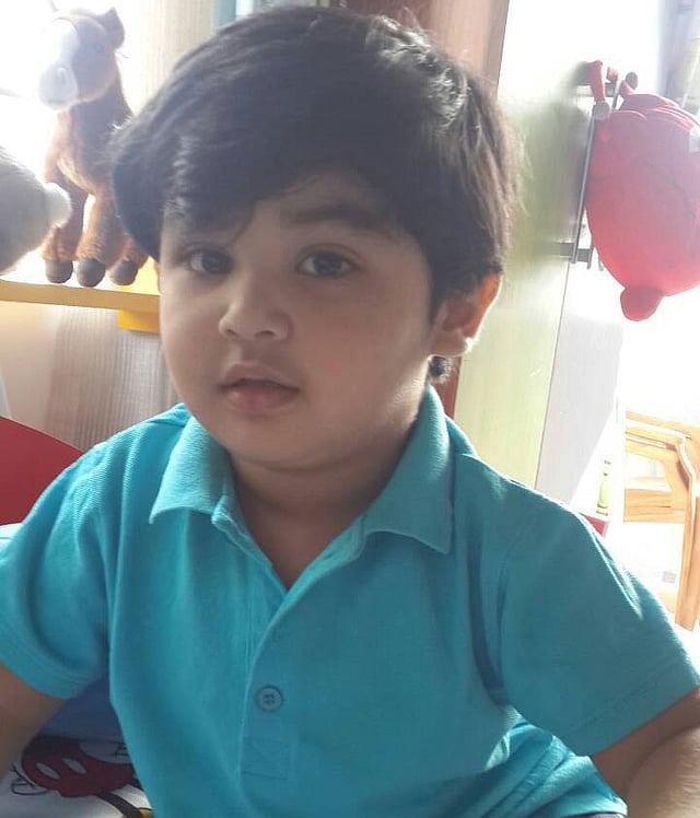 আব্রাম খান জয়ের নতুন লুক। ছবি: ফেসবুক থেকে নেওয়া