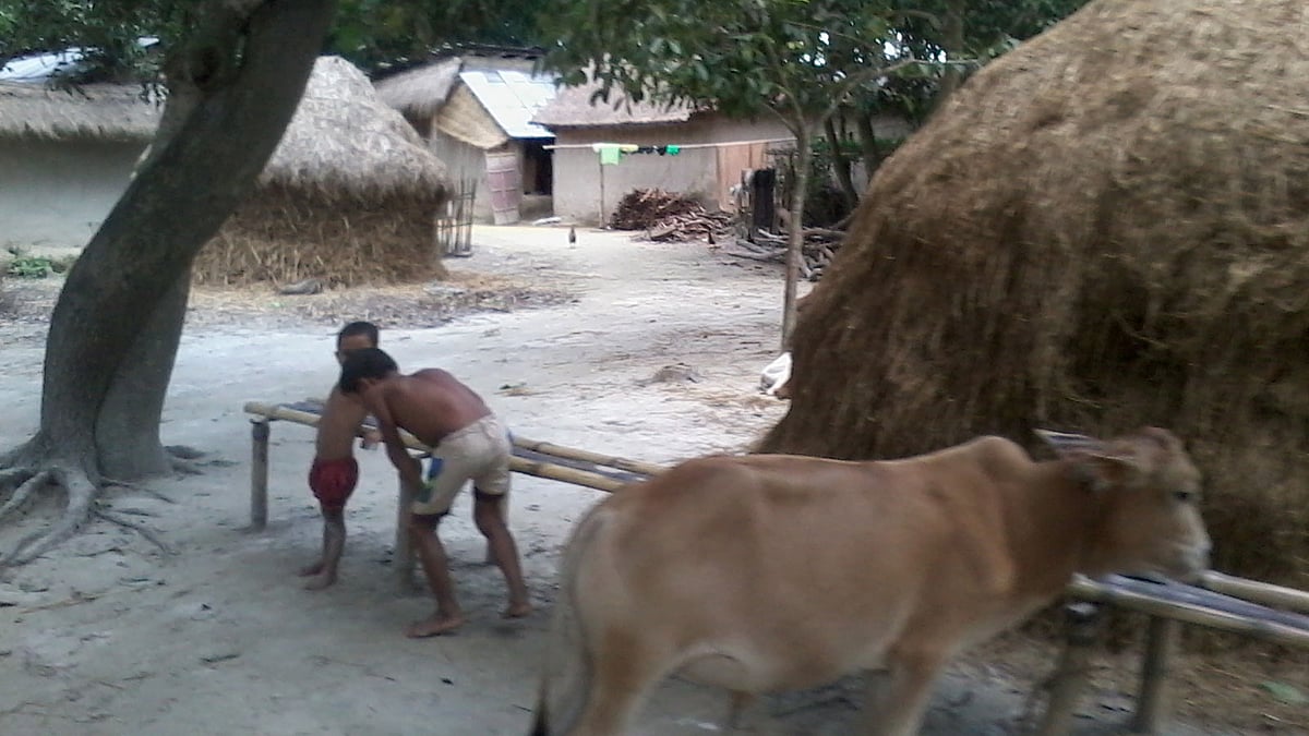 গ্রাম বসবাসের জন্য আর শহর ব্যবসার জন্য। ছবি: ফারুক ওয়াসিফ