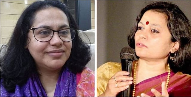 জয়িতা ভট্টাচার্য ও শ্রীরাধা দত্ত। ছবি: বিবিসি বাংলার সৌজন্যে