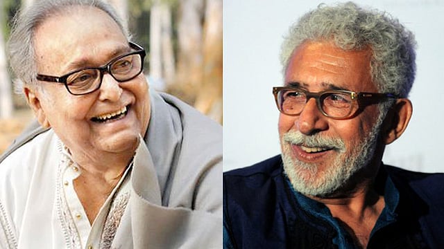 সৌমিত্র চট্টোপাধ্যায় ও নাসিরউদ্দিন শাহ
