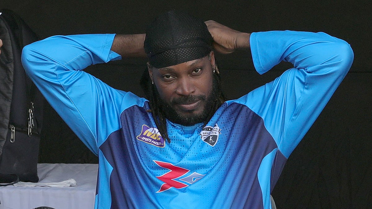 বিপিএলে এবার প্রথম ফিফটির দেখা পেলেন গেইল। ছবি: প্রথম আলো ফাইল ছবি