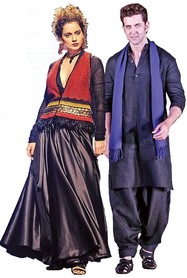 কঙ্গনা রনৌত ও হৃতিক রোশন