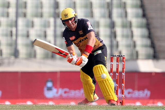 ব্যাটিংয়ে রাজশাহী। ফাইল ছবি