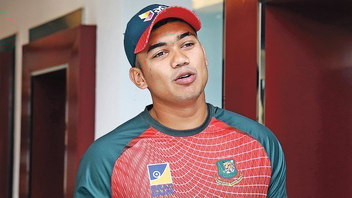 শফিউল নন, নিউজিল্যান্ড সফরে নির্বাচকেরা বেছে নিয়েছেন তাসকিনকেই। প্রথম আলো ফাইল ছবি