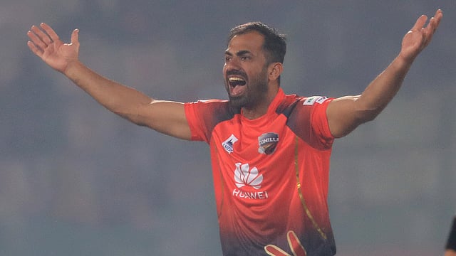 পাকিস্তানের পেসার ওয়াহাব রিয়াজ। প্রথম আলো ফাইল ছবি