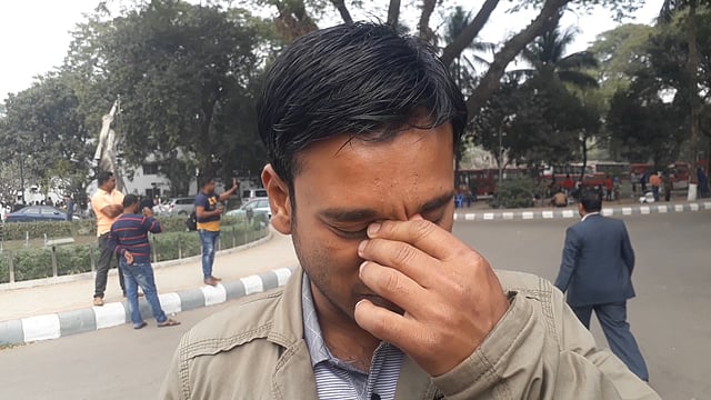 ঝিনাইদহের সুমন হোসেন (২২)। ছবি: প্রথম আলো