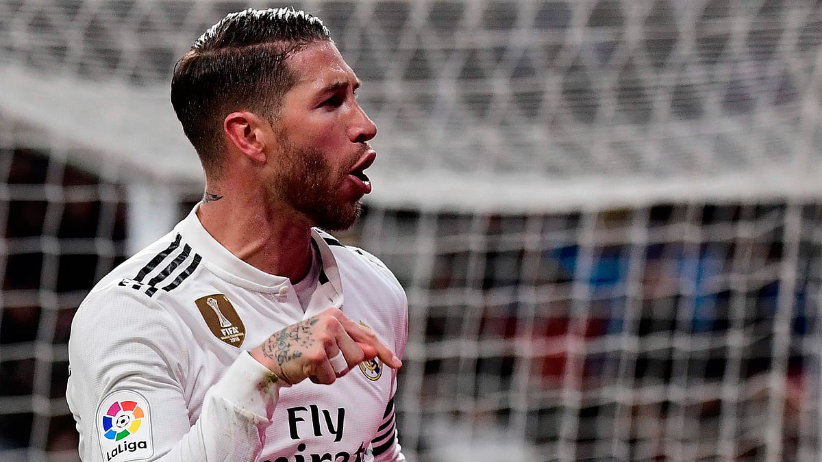 এবার নিয়মিত গোল করতে দেখা যাচ্ছে রামোসকে। ছবি: এএফপি