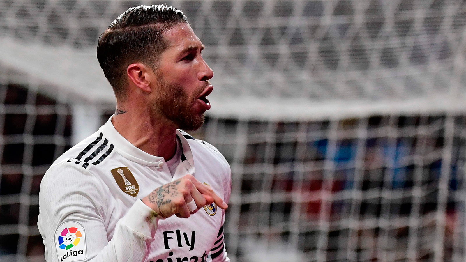 এবার নিয়মিত গোল করতে দেখা যাচ্ছে রামোসকে। ছবি: এএফপি