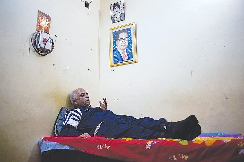 লাভ কমান্ডোস সংগঠনের প্রধান সঞ্জয় সাচদেব। এএফপি ফাইল ছবি