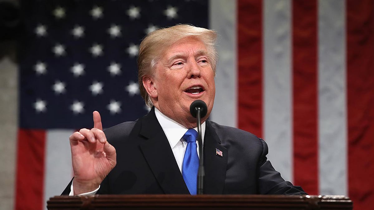 মার্কিন প্রেসিডেন্ট ডোনাল্ড ট্রাম্প। ছবি: এএফপি