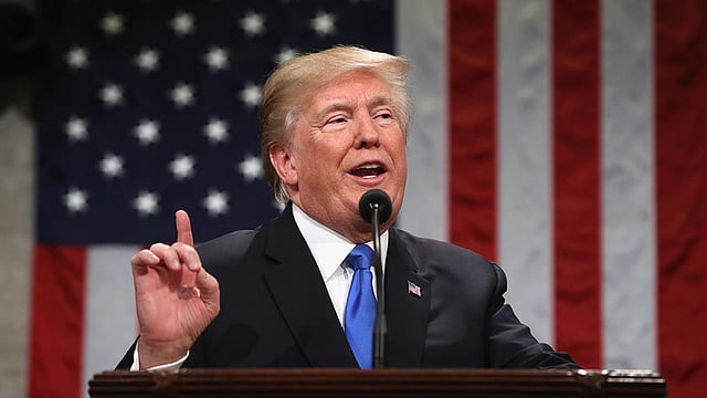 মার্কিন প্রেসিডেন্ট ডোনাল্ড ট্রাম্প। ছবি: এএফপি