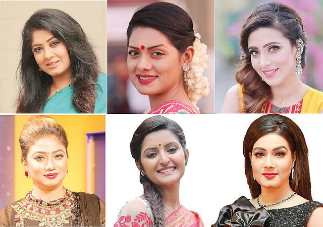 মৌসুমী, তিশা, মিম, আঁচল, পরিমনী, মাহী