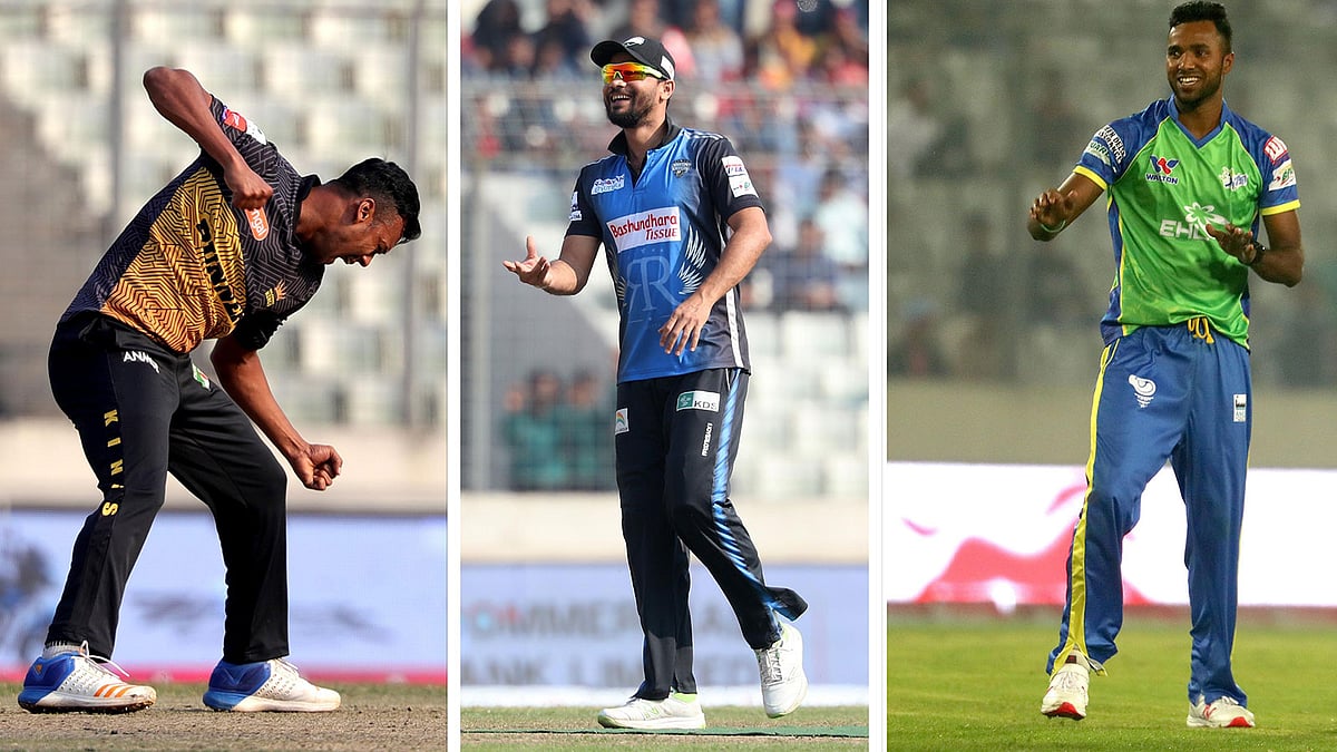 বিপিএলের সেরা পারফরম্যান্স এ তিনজনের।
