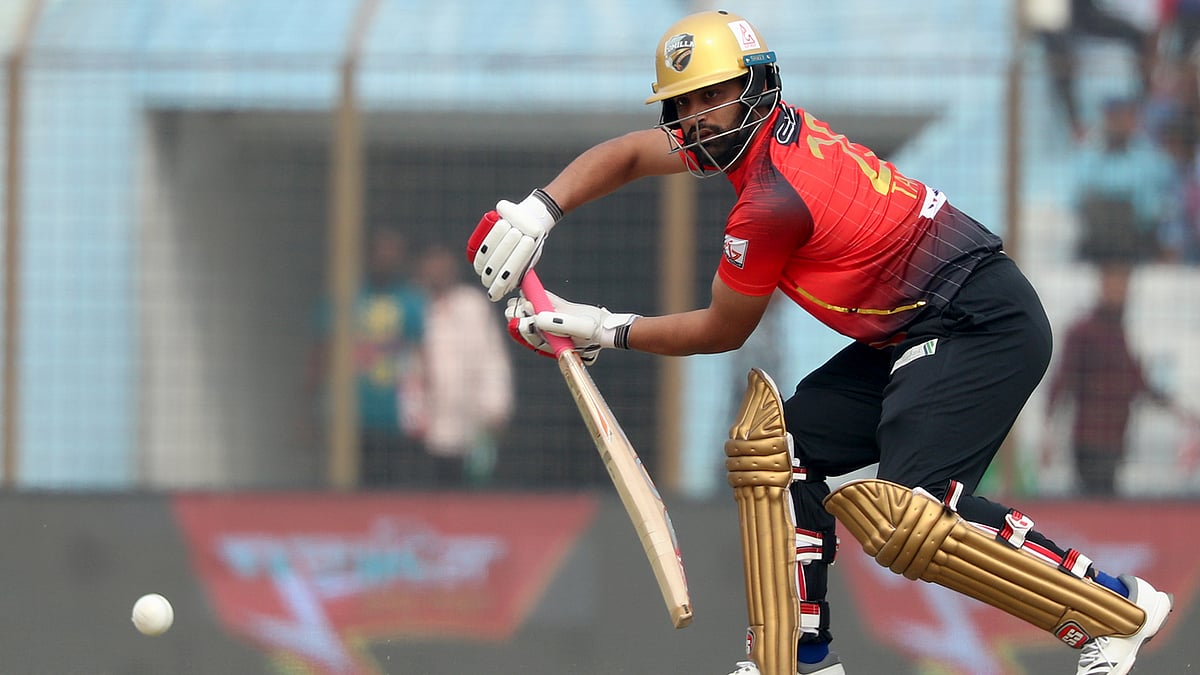 তামিম তিন ম্যাচে কোনো রান করতে পারেননি। ছবি: প্রথম আলো