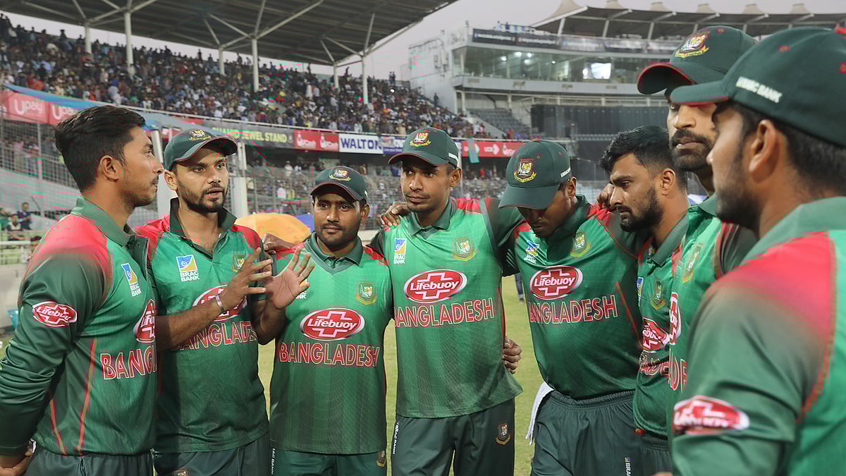 দেড় মাস বিরতি দিয়ে আন্তর্জাতিক ক্রিকেটে ফিরছে বাংলাদেশ। ফাইল ছবি