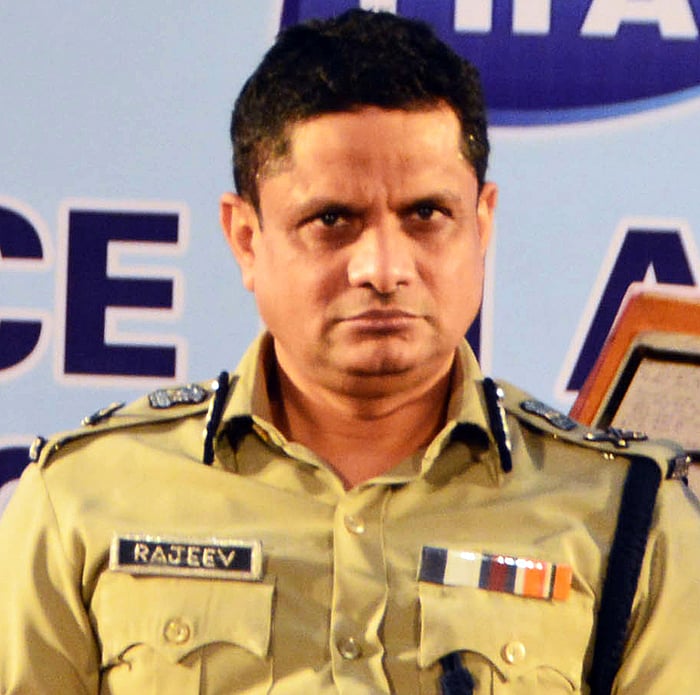 কলকাতার পুলিশ কমিশনার রাজীব কুমারকে জেরা করবে সিবিআই। ছবি: ভাস্কর মুখার্জি