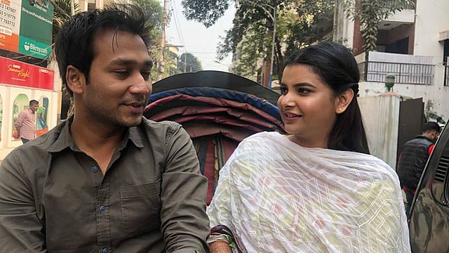 প্রজাপতির পাখা নাটকে শাওন ও শবনম ফারিয়া