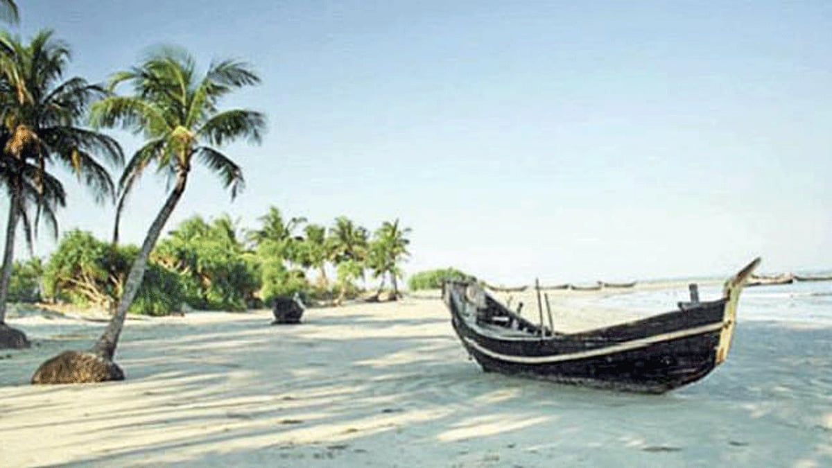 বঙ্গোপসাগরের প্রবালদ্বীপ সেন্ট মার্টিন। ফাইল ছবি।