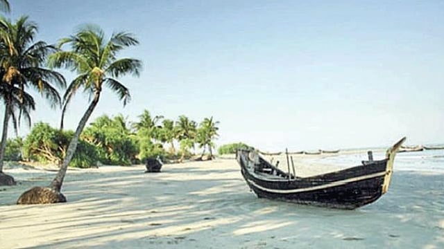 বঙ্গোপসাগরের প্রবালদ্বীপ সেন্ট মার্টিন। ফাইল ছবি।