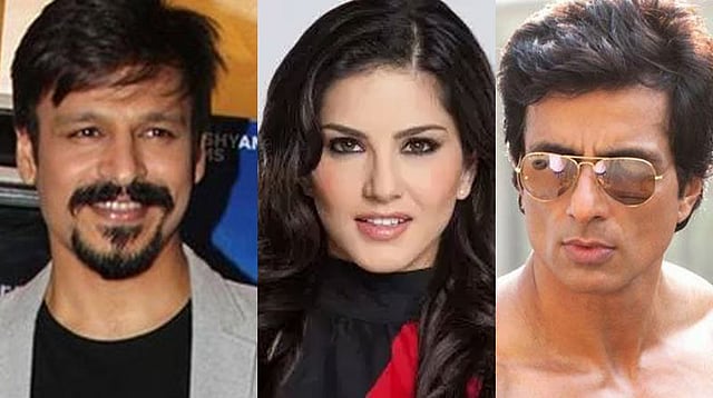 বিবেক ওবেরয়, সানি লিওনি, সোনু সুদ