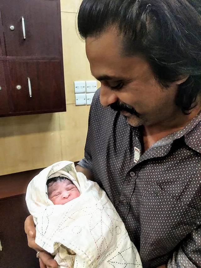 ছেলেকে সঙ্গে নিয়ে পিন্টু ঘোষ