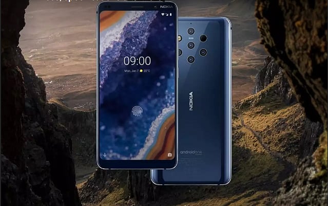 পেছনে পাঁচ ক্যামেরার নতুন স্মার্টফোন বাজারে আনার ঘোষণা দিল নকিয়া।