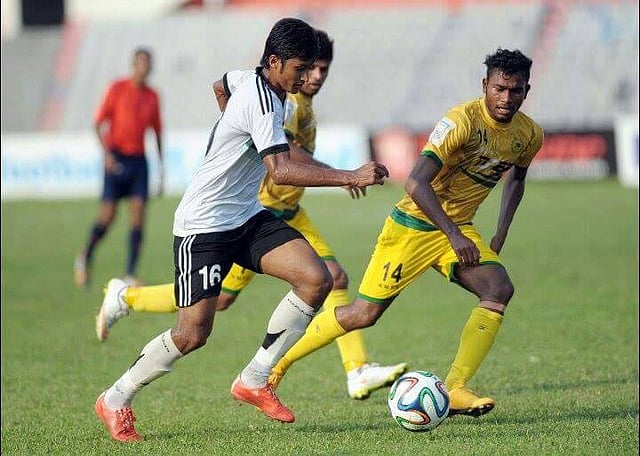 মোহামেডানের জার্সিতে খেলা চলাকালীন সোহেল রানা। ফাইল ছবি