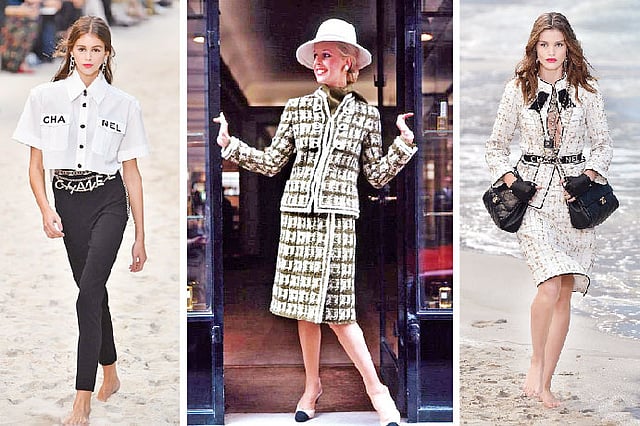 লাগারফেল্ড পোশাক নকশায় যেমন ছিলেন দক্ষ তেমনি ফ্যাশন শোর মঞ্চ তৈরিতেও দেখাতেন চমক