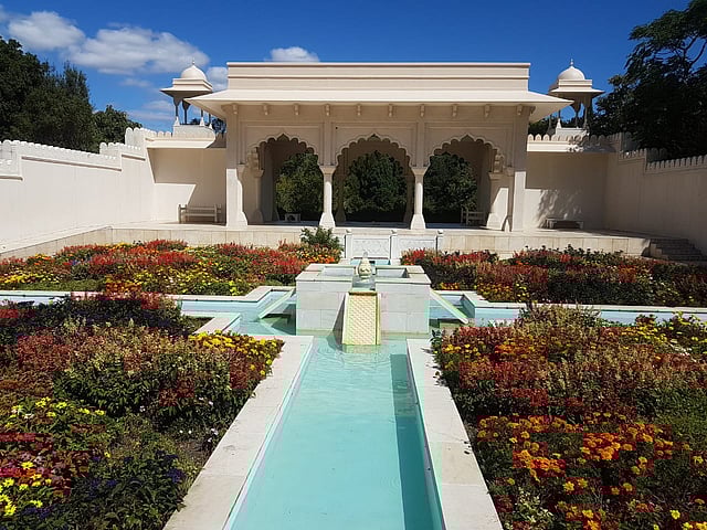 ছবির মতো সাজানো হ্যামিল্টন গার্ডেনস। ছবি: লেখক