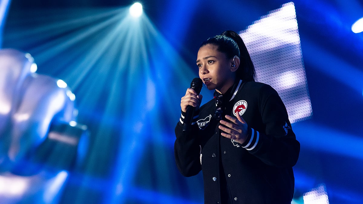 ‘দ্য ভয়েস অব ফিনল্যান্ড’ অনুষ্ঠানে গাইছেন বাংলাদেশের ফারজানা তারানা। ছবি–সংগৃহীত