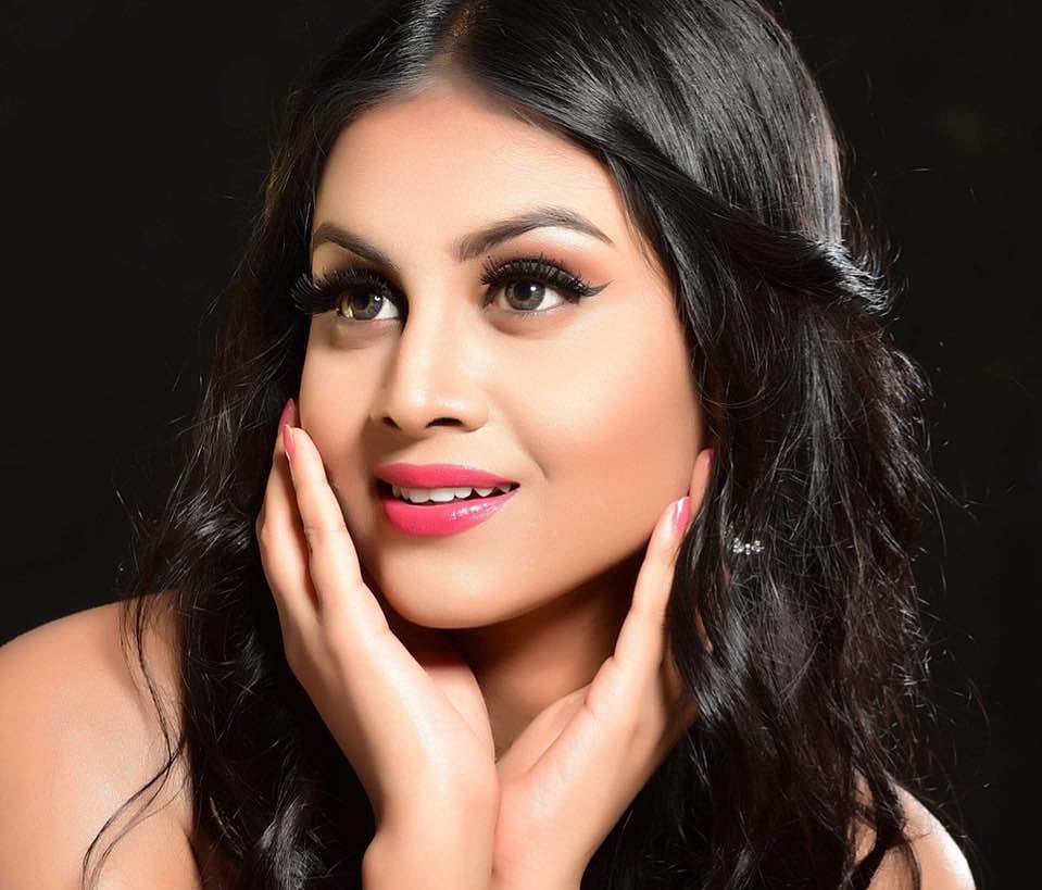 তেলেগু ভাষার নতুন ছবিতে আবার চুক্তিবদ্ধ হয়েছেন বাংলাদেশের অভিনেত্রী মেঘলা মুক্তা। ছবি: ফেসবুক থেকে নেওয়া