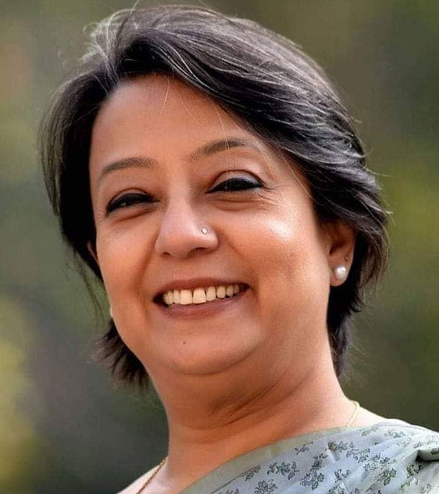 বাংলাদেশে নবনিযুক্ত ভারতীয় হাইকমিশনার হিসেবে দায়িত্ব গ্রহণের জন্য রীভা গাঙ্গুলী দাস ঢাকা পৌঁছেছেন। ছবি: ভারতীয় হাইকমিশনের সৌজন্যে