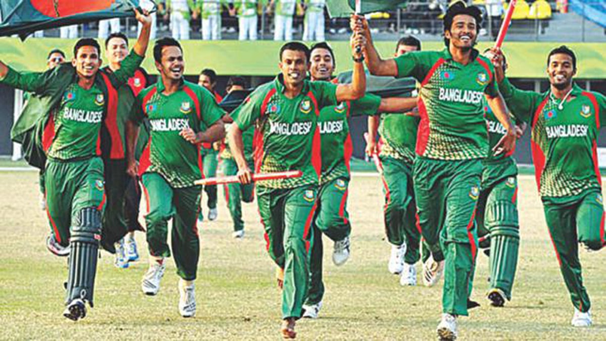 ২০১০ গুয়াংজু এশিয়াডে ক্রিকেটে সোনা জিতেছিল বাংলাদেশ। এশিয়ান গেমসে নিজেদের ইতিহাসে সেটিই ছিল প্রথম সোনার পদকের গৌরব। ফাইল ছবি