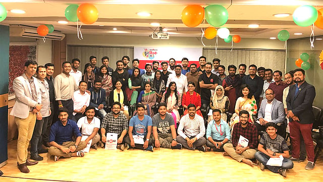 পুষ্টি-প্রথম আলো স্কুল বিতর্ক উৎসব উপলক্ষে বিচারকদের সঙ্গে মতবিনিময় সভা অনুষ্ঠিত হয়েছে। প্রথম আলোর সেমিনারকক্ষ, সিএ ভবন, ঢাকা, ৫ মার্চ । ছবি: প্রথম আলো