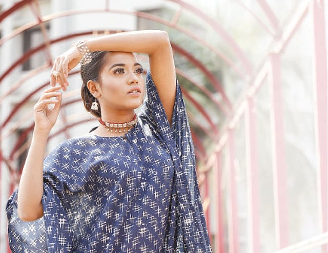 রুপার গয়নায় আভিজাত্য ফুটে ওঠে। মডেল: মাহি, গয়না ও পোশাক: অরণ্য, সাজ: পারসোনা, ছবি: সুমন ইউসুফ