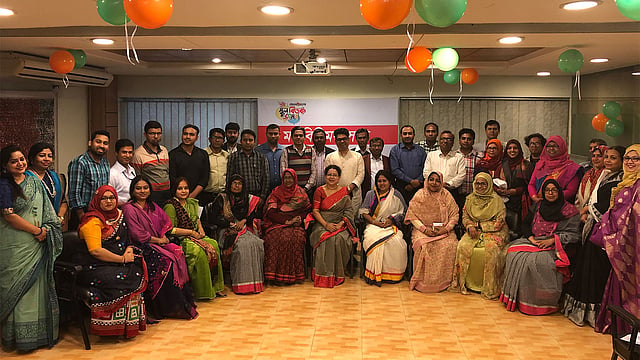 পুষ্টি-প্রথম আলো স্কুল বিতর্ক উৎসব উপলক্ষে ঢাকার স্কুলগুলোর বিতর্ক ক্লাবের মডারেটরদের সঙ্গে মতবিনিময় সভা অনুষ্ঠিত হয়েছে। প্রথম আলো সেমিনারকক্ষ, সিএ ভবন, ঢাকা। ছবি: প্রথম আলো