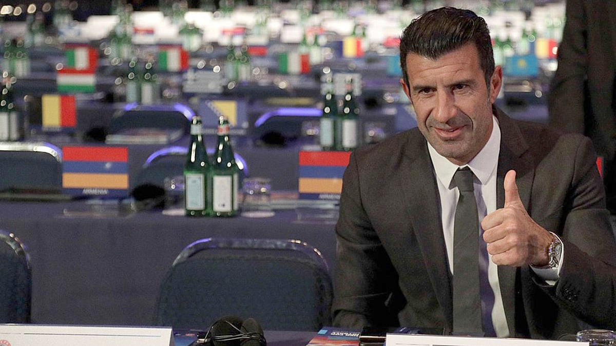 রিয়ালের বর্তমান পরিস্থিতি ও রোনালদো নিয়ে কথা বলেছেন ফিগো। ছবি: এএফপি