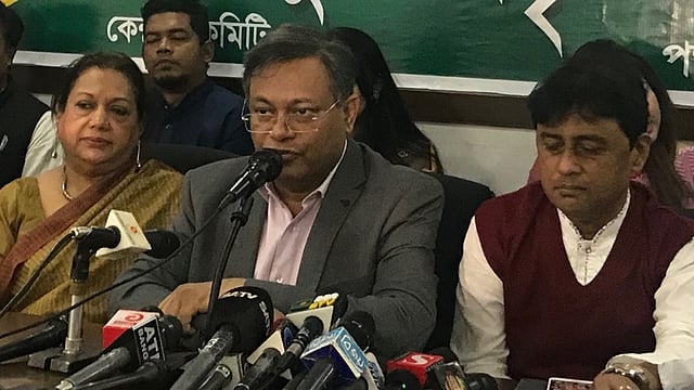 বঙ্গবন্ধু সাংস্কৃতিক জোটের আয়োজিত অনুষ্ঠানে বক্তব্য দেন তথ্যমন্ত্রী হাছান মাহমুদ। ঢাকা, ১০ মার্চ। ছবি: সংগৃহীত
