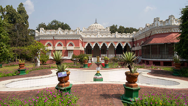 রাজবাড়ির একাংশ।