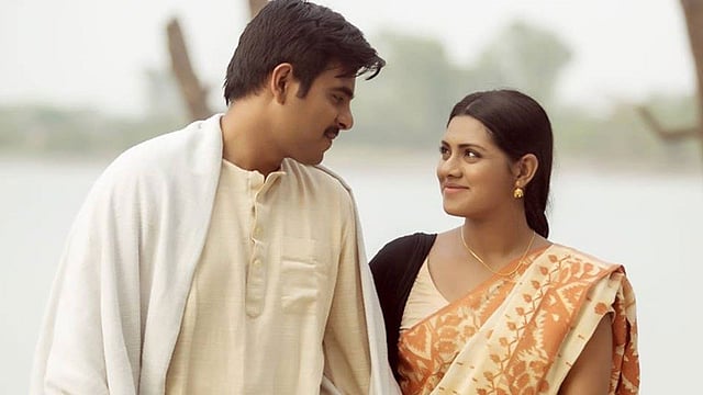 ‘ফাগুন হাওয়ায়’ ছবির দৃশ্যে তিশা ও সিয়াম। ছবি: সংগৃহীত