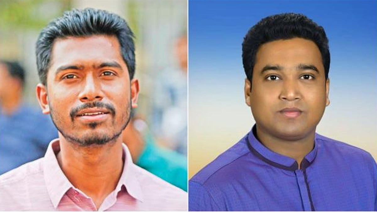 নুরুল হক নুর ও গোলাম রাব্বানী।