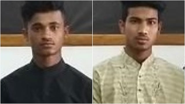 অভিযুক্ত খুনি ইমন ও মুন্না (ছবি: সংগৃহীত)