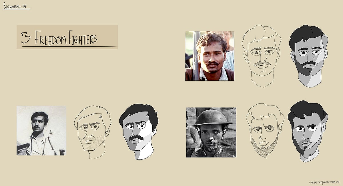 ‘সারভাইভিং ৭১’ অ্যানিমেশন ছবির প্রস্তুতি শেষ, আসছে টিজার