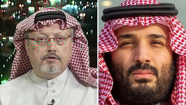 সাংবাদিক জামাল খাসোগি, যুবরাজ মোহাম্মদ বিন সালমান।